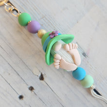 Load image into Gallery viewer, Clay Gnome Keychains
