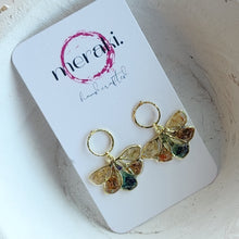 Load image into Gallery viewer, Meraki Crush Floral Dangles
