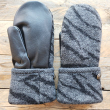 Load image into Gallery viewer, Luxe Wool Mittens with Leather or Suede
