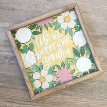 Load image into Gallery viewer, Handpainted Floral Art Framed - Mothers Day

