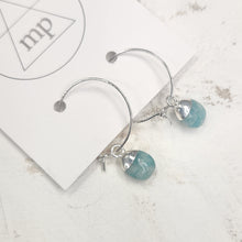 Load image into Gallery viewer, Maiden Perras Hoops
