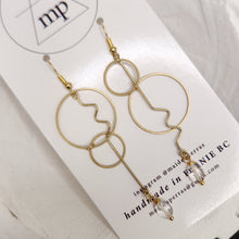 Load image into Gallery viewer, Maiden Perras Gemstone Dangles (Assorted Gold)
