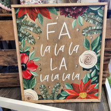 Load image into Gallery viewer, Handpainted Holiday Floral Art
