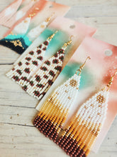 Load image into Gallery viewer, Hand Beaded Earrings (Lark Bead Co)
