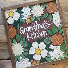 Load image into Gallery viewer, Handpainted Floral Art Framed - Mothers Day
