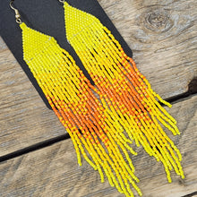Load image into Gallery viewer, Indigenous Beaded Dangles (by Olivia Broad)
