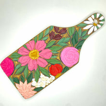 Load image into Gallery viewer, Handpainted Floral Art Serving Boards
