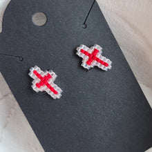 Load image into Gallery viewer, Indigenous Hand Beaded Studs
