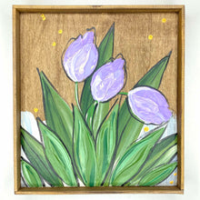 Load image into Gallery viewer, Handpainted Floral Art Framed
