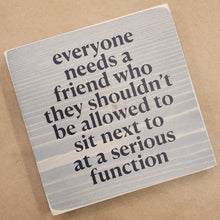 Load image into Gallery viewer, Twin Timbers Block Signs (Clean Humor)

