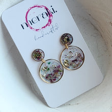 Load image into Gallery viewer, Meraki Crush Floral Dangles
