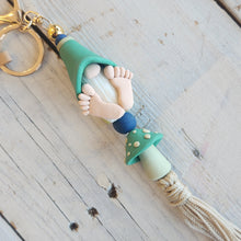 Load image into Gallery viewer, Clay Gnome Keychains
