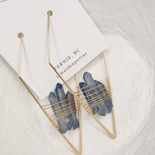 Load image into Gallery viewer, Maiden Perras Gemstone Dangles (Assorted Gold)
