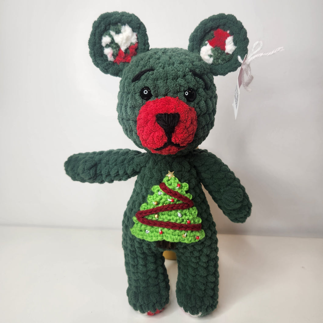 Crocheted Jingle Bears