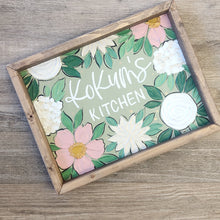 Load image into Gallery viewer, Handpainted Floral Art Framed - Mothers Day
