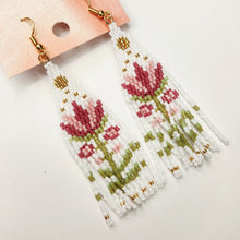 Load image into Gallery viewer, Hand Beaded Earrings (Lark Bead Co)
