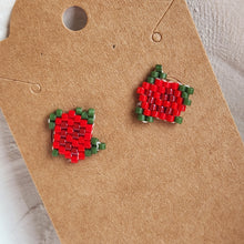Load image into Gallery viewer, Indigenous Hand Beaded Studs
