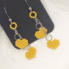 Load image into Gallery viewer, Indigenous Hand Beaded Dangles
