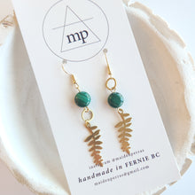 Load image into Gallery viewer, Maiden Perras Gemstone Dangles (Assorted Gold)
