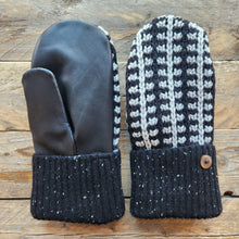 Load image into Gallery viewer, Luxe Wool Mittens with Leather or Suede
