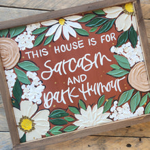 Load image into Gallery viewer, Handpainted Floral Art Framed
