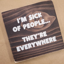 Load image into Gallery viewer, Twin Timbers Block Signs (Clean Humor)
