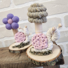 Load image into Gallery viewer, Macrame &amp; Felt Botanical Creations
