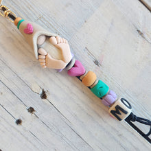 Load image into Gallery viewer, Clay Gnome Keychains
