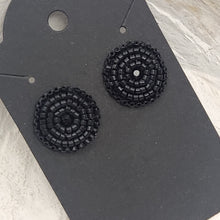 Load image into Gallery viewer, Indigenous Hand Beaded Round Studs
