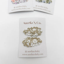 Load image into Gallery viewer, Mini Fabric Hair Clips
