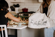 Load image into Gallery viewer, Holiday Tea Towel (Your Green Kitchen)
