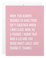Load image into Gallery viewer, Mother's Day Card (Classy Cards Creative Inc)
