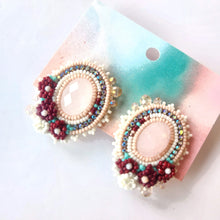 Load image into Gallery viewer, Hand Beaded Earrings (Lark Bead Co)
