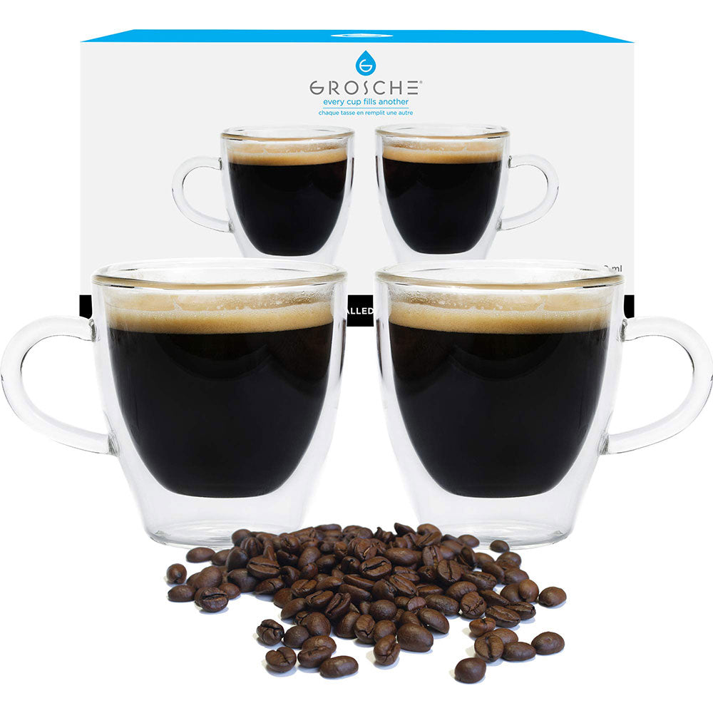 Turin Set of 2 Double Shot Espresso Cups