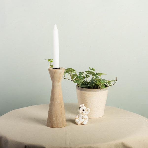 Wooden Candle Holders