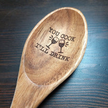 Load image into Gallery viewer, Laser Engraved Wooden Spoons
