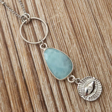 Load image into Gallery viewer, Maiden Perras Gemstone Short Necklaces (Assorted Silver)
