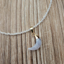 Load image into Gallery viewer, Maiden Perras Gemstone Moon Necklaces
