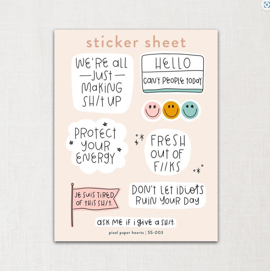 Sticker Sheets – Creative Goods & Co.