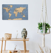 Load image into Gallery viewer, Wanderlust Push Pin Map (World)
