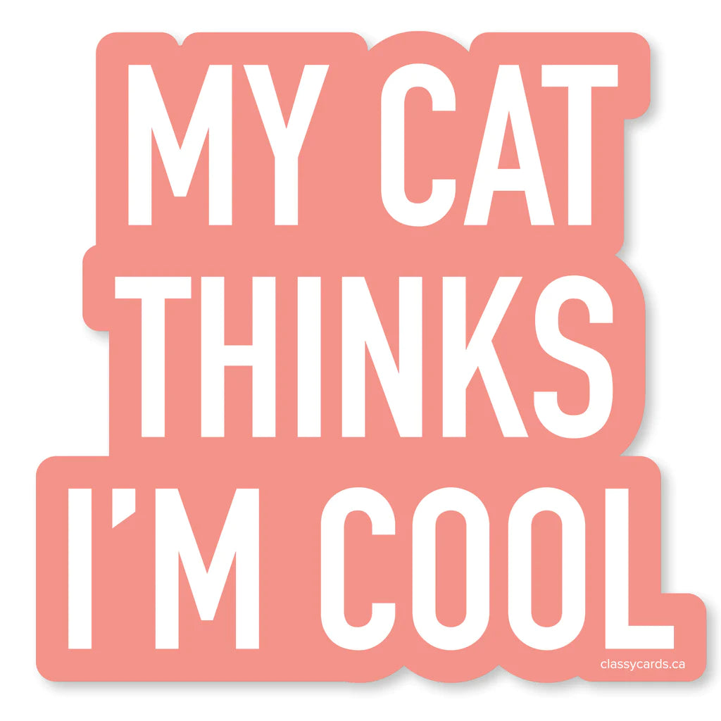Vinyl Sticker (Classy Cards Creative Inc)