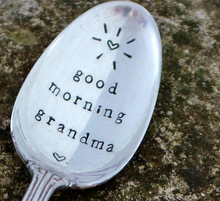 Load image into Gallery viewer, Hand Stamped Teaspoons (Family &amp; Pets)
