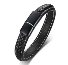 Load image into Gallery viewer, Men&#39;s Leather Bracelet
