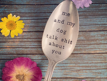 Load image into Gallery viewer, Hand Stamped Teaspoons (Family &amp; Pets)
