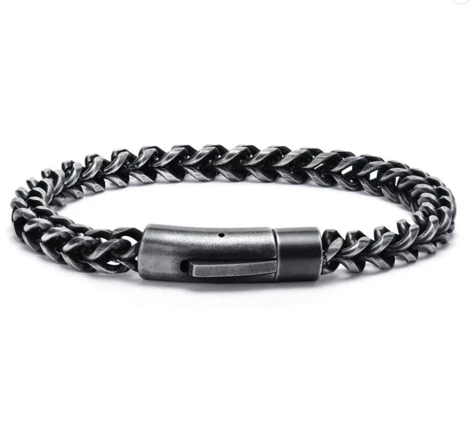 Vintage Stainless Steel Bracelet